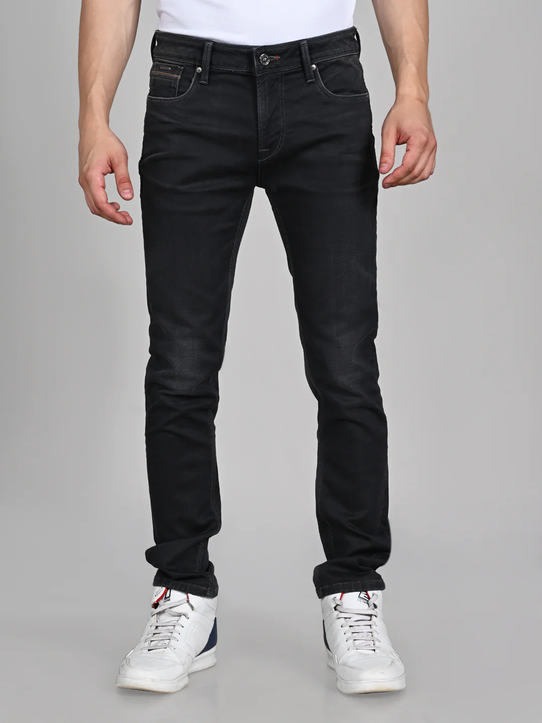 Killer Men Grey Slim Fit Jeans - Image 4