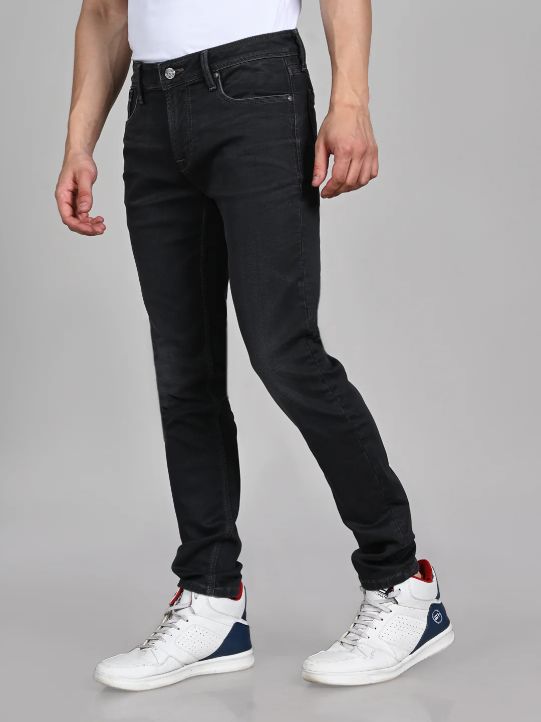 Killer Men Grey Slim Fit Jeans - Image 5