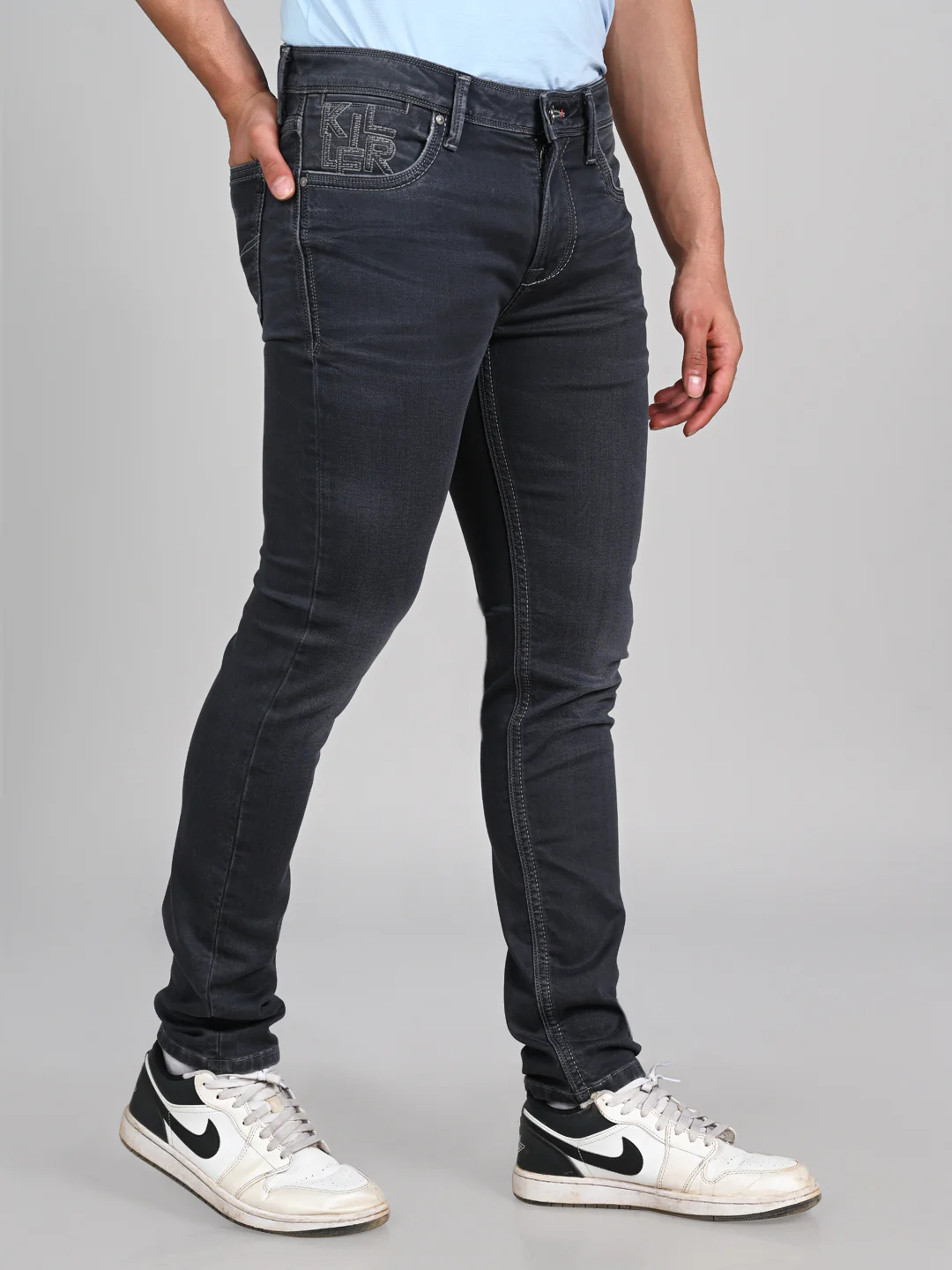 Killer Men Grey Slim Fit Jeans - Image 6