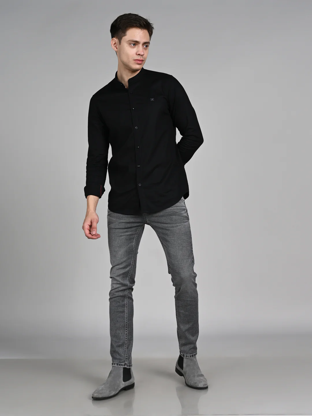 Killer Men Grey Slim Fit Jeans - Image 3