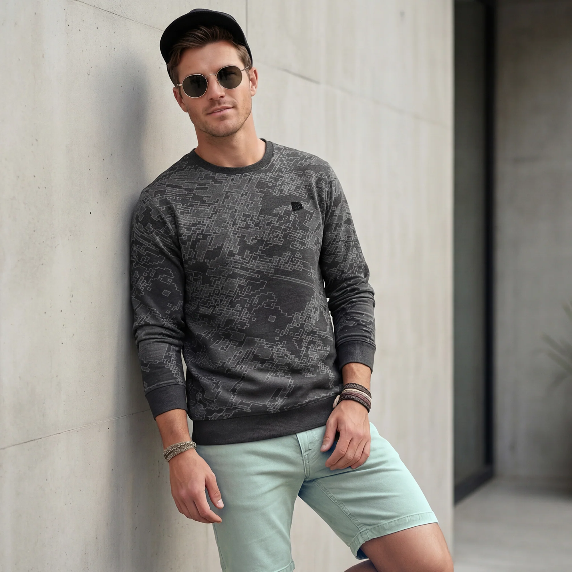 Killer Men Grey Slim Fit T-Shirts - Image 2