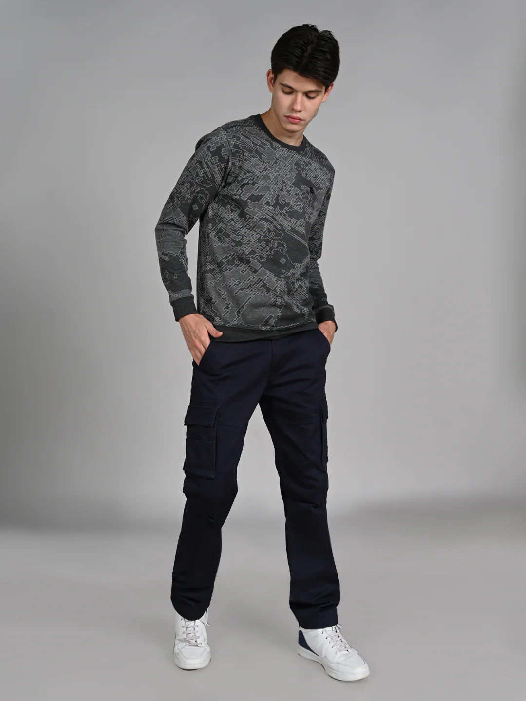 Killer Men Grey Slim Fit T-Shirts - Image 3