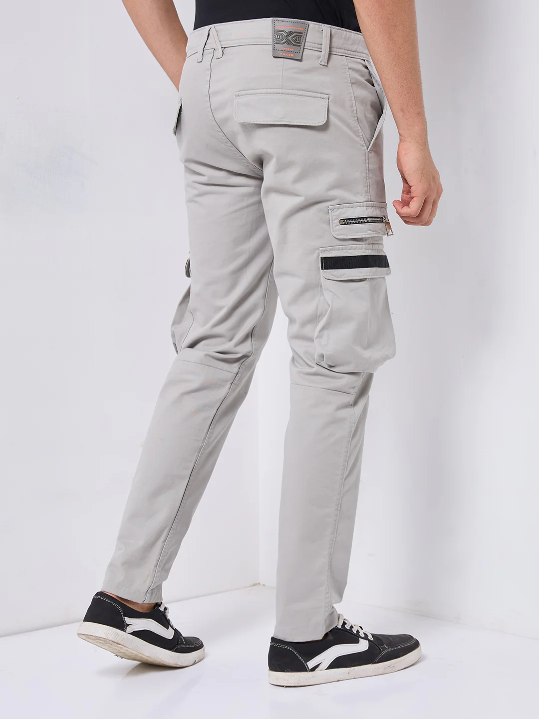 Killer Men Grey Solid Cargo - Image 5