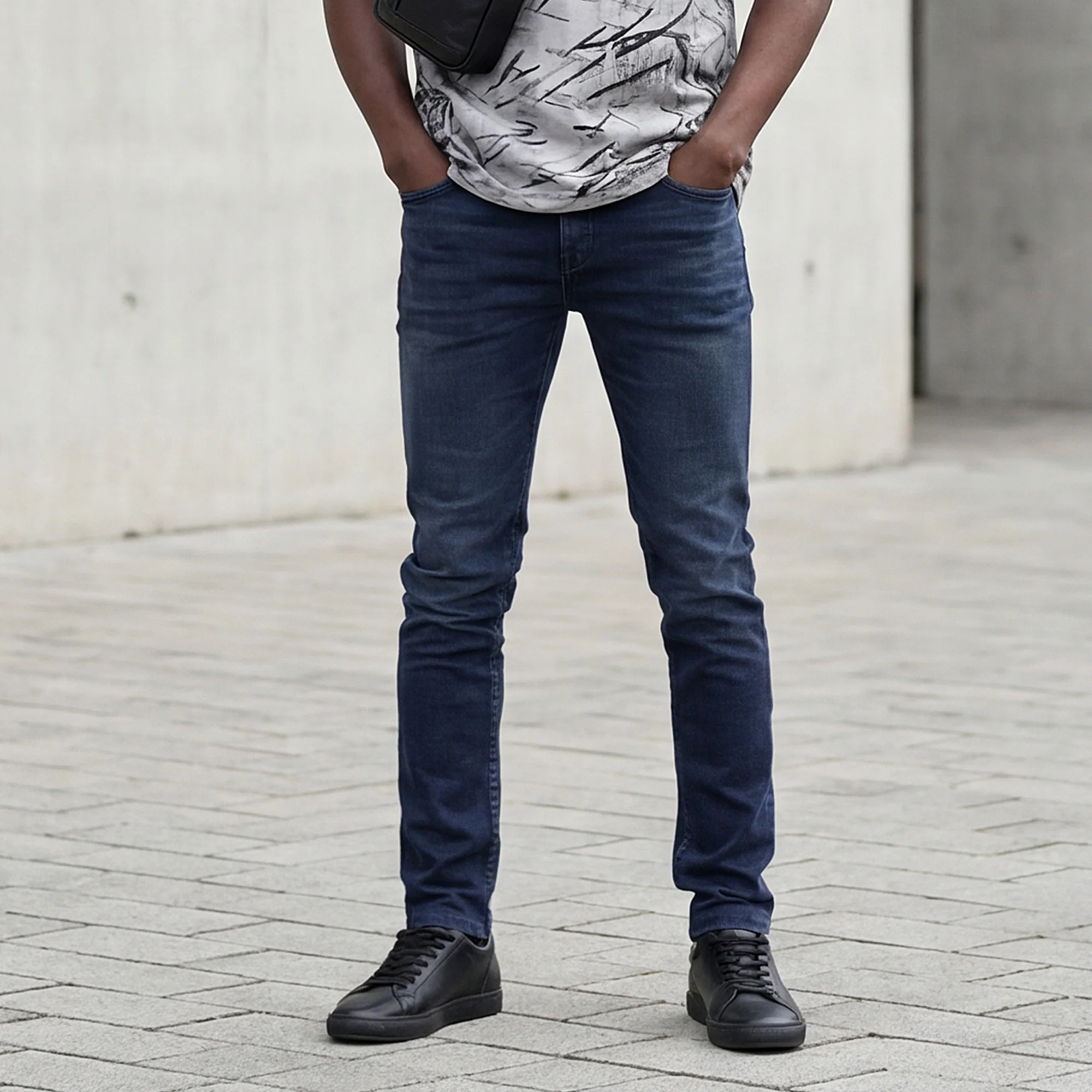 Killer Men Grey Solid Slim Fit Jeans - Image 2