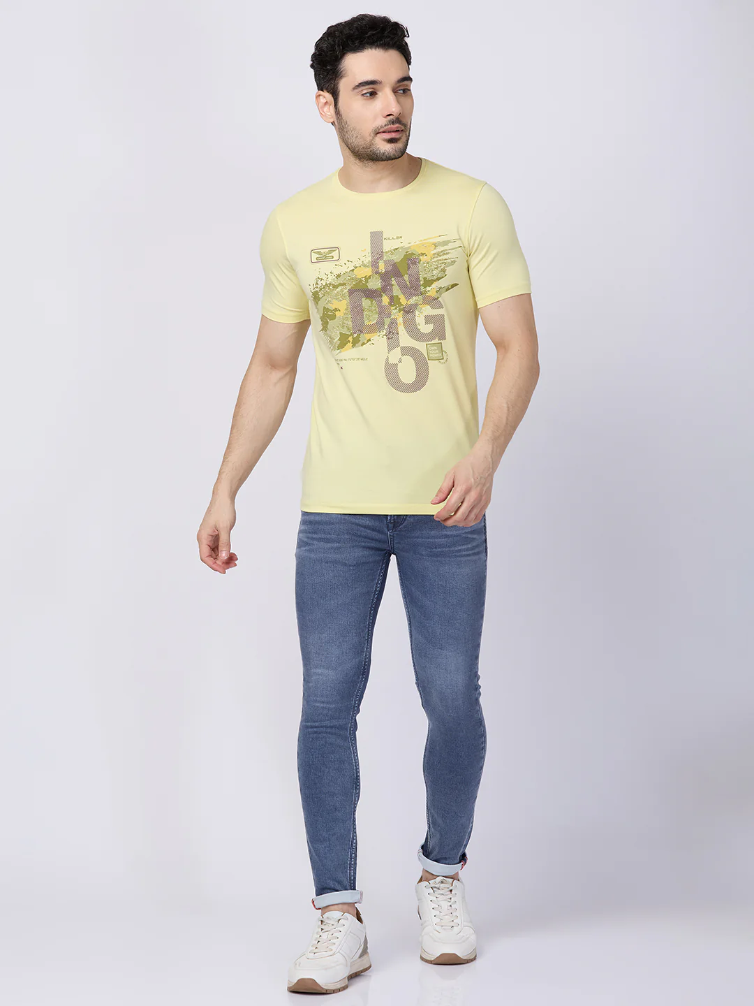 Killer Men Grey Solid Slim Fit Jeans - Image 4