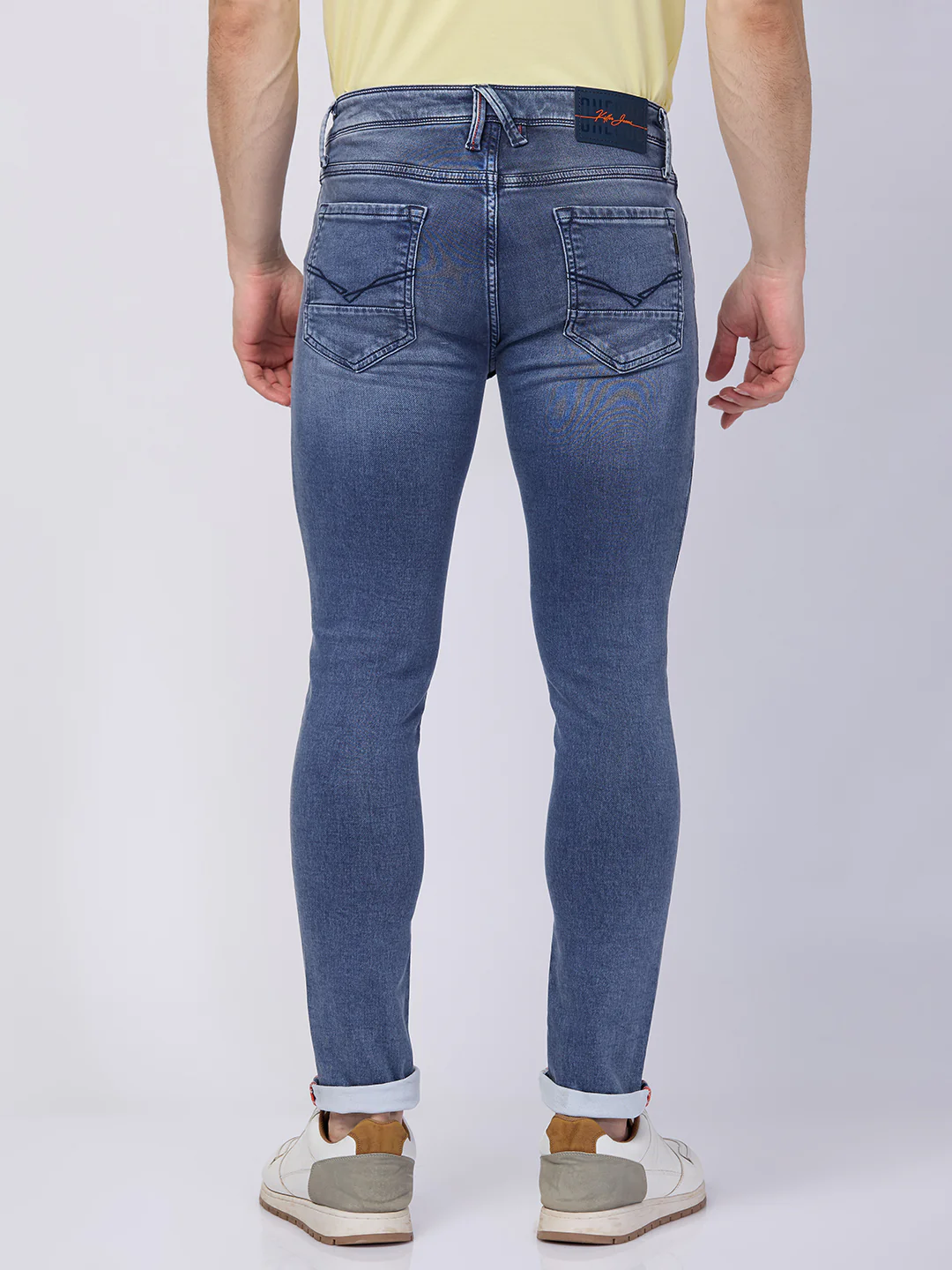 Killer Men Grey Solid Slim Fit Jeans - Image 5