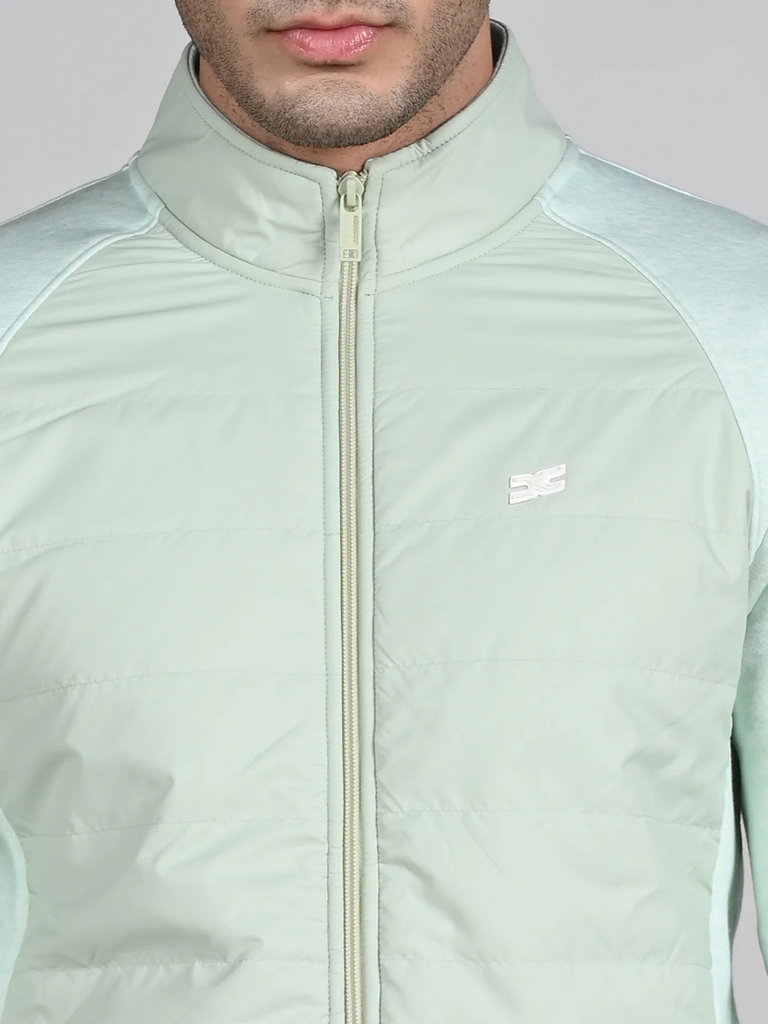 Killer Men High Neck Light Green Sweat Shirts - Image 8
