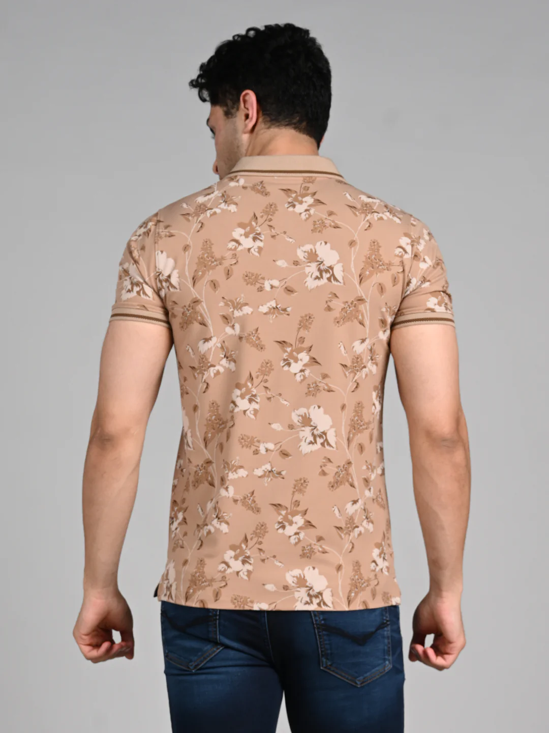 Killer Men Khaki Printed Slim Fit T-Shirt - Image 7