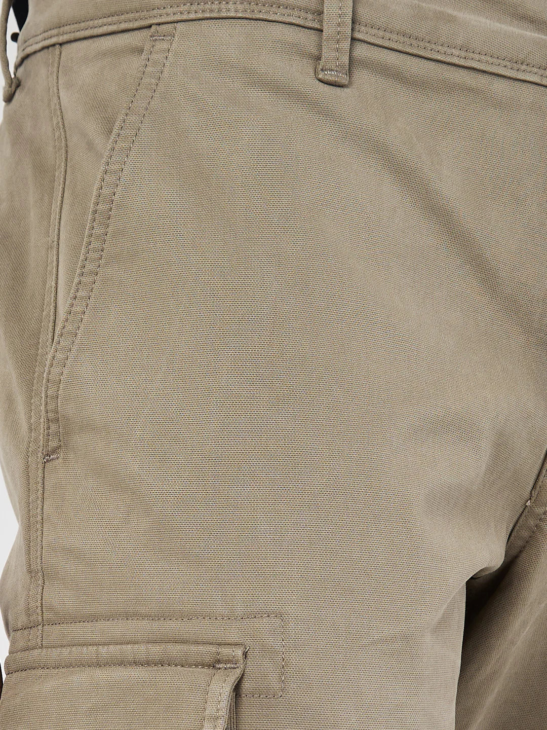 Killer Men Khaki Solid Cargo - Image 7