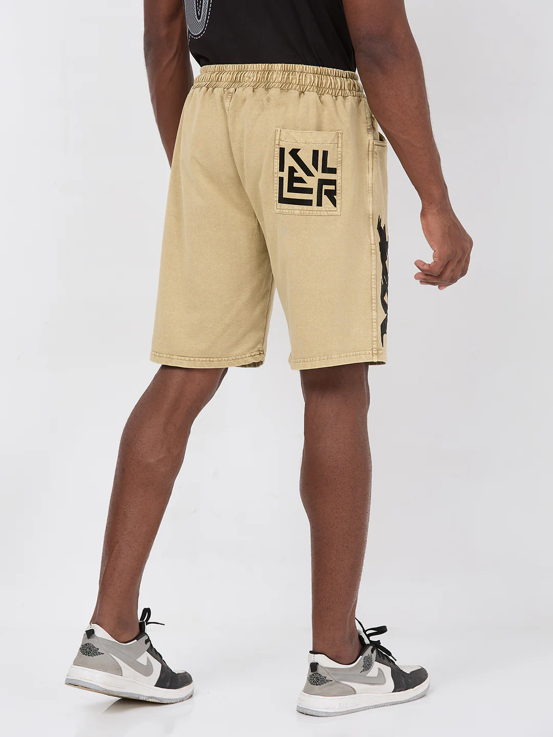 Killer Men Khaki Solid Shorts - Image 3