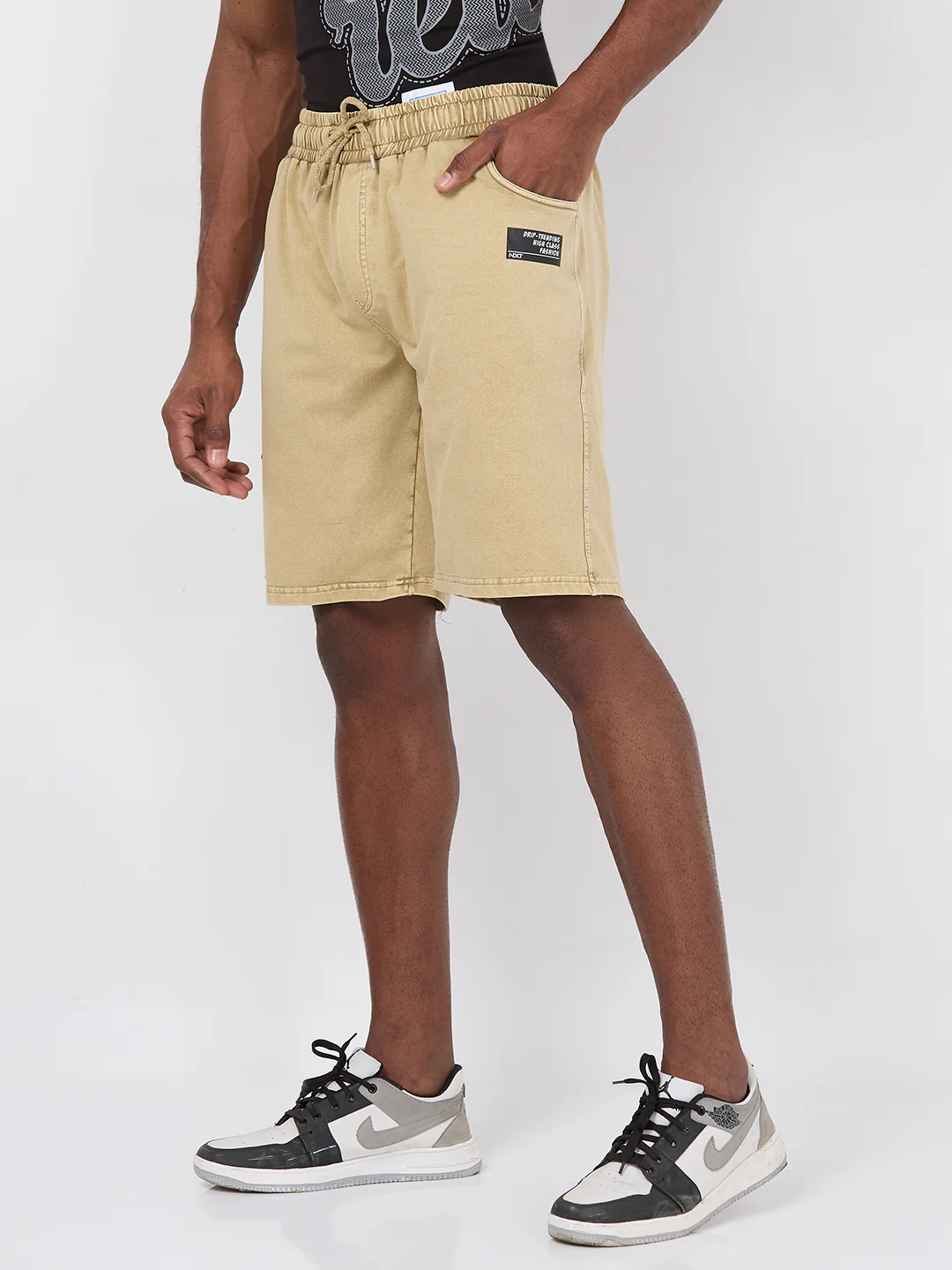 Killer Men Khaki Solid Shorts - Image 6