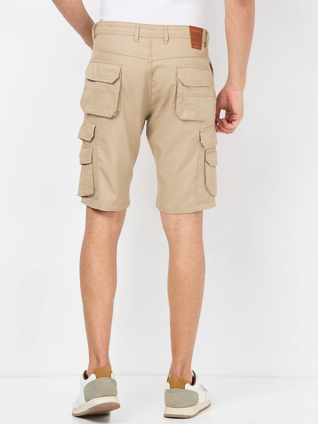 Killer Men Khaki Solid Shorts - Image 5