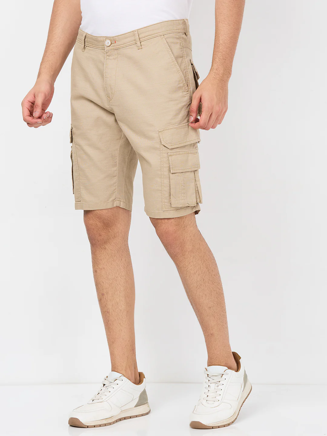 Killer Men Khaki Solid Shorts - Image 6