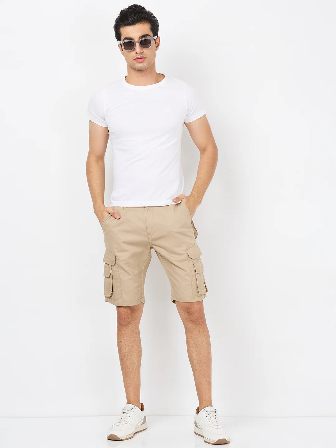 Killer Men Khaki Solid Shorts - Image 8