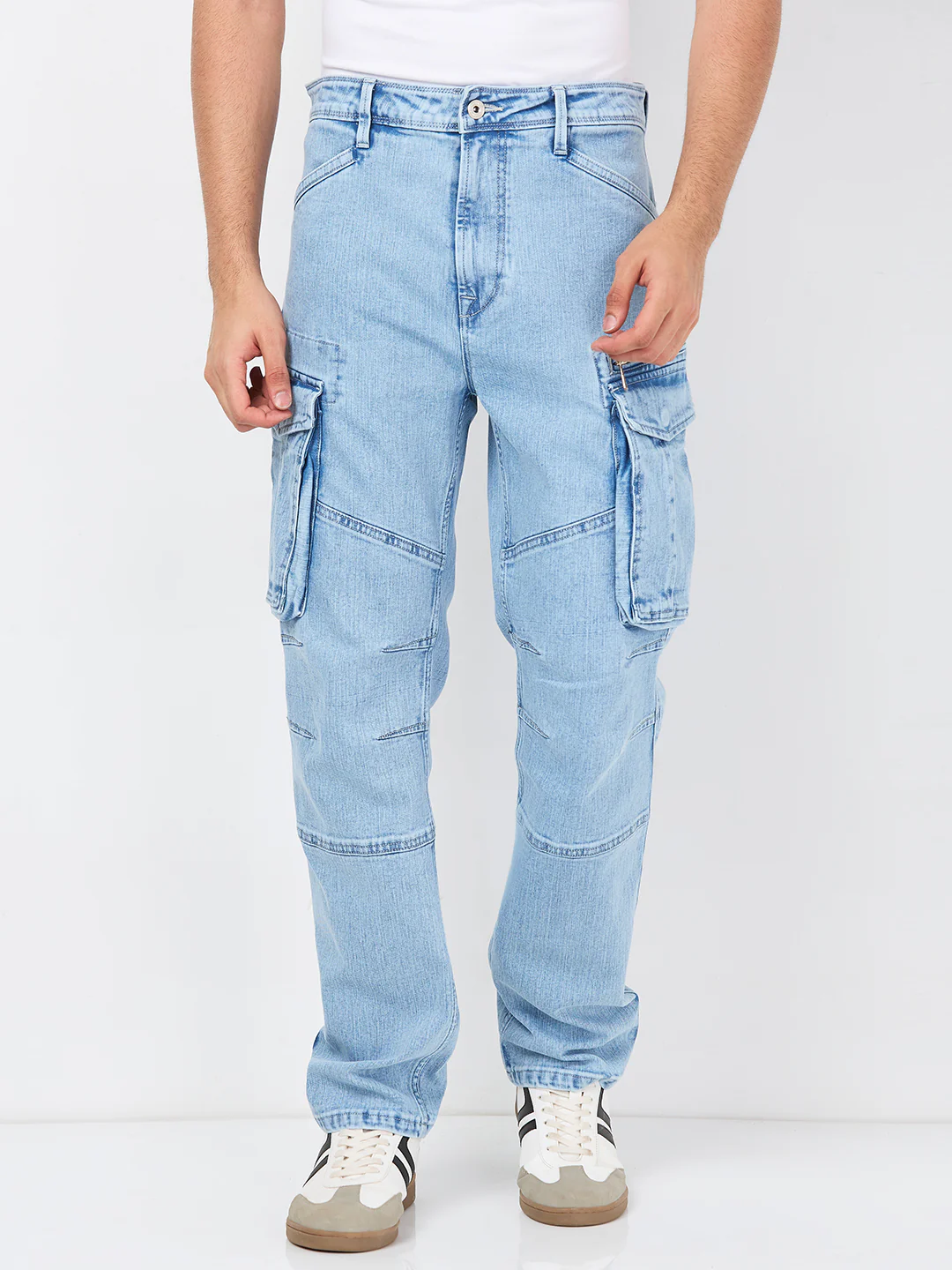 Killer Men Light Blue Loose Fit Jeans - Image 3