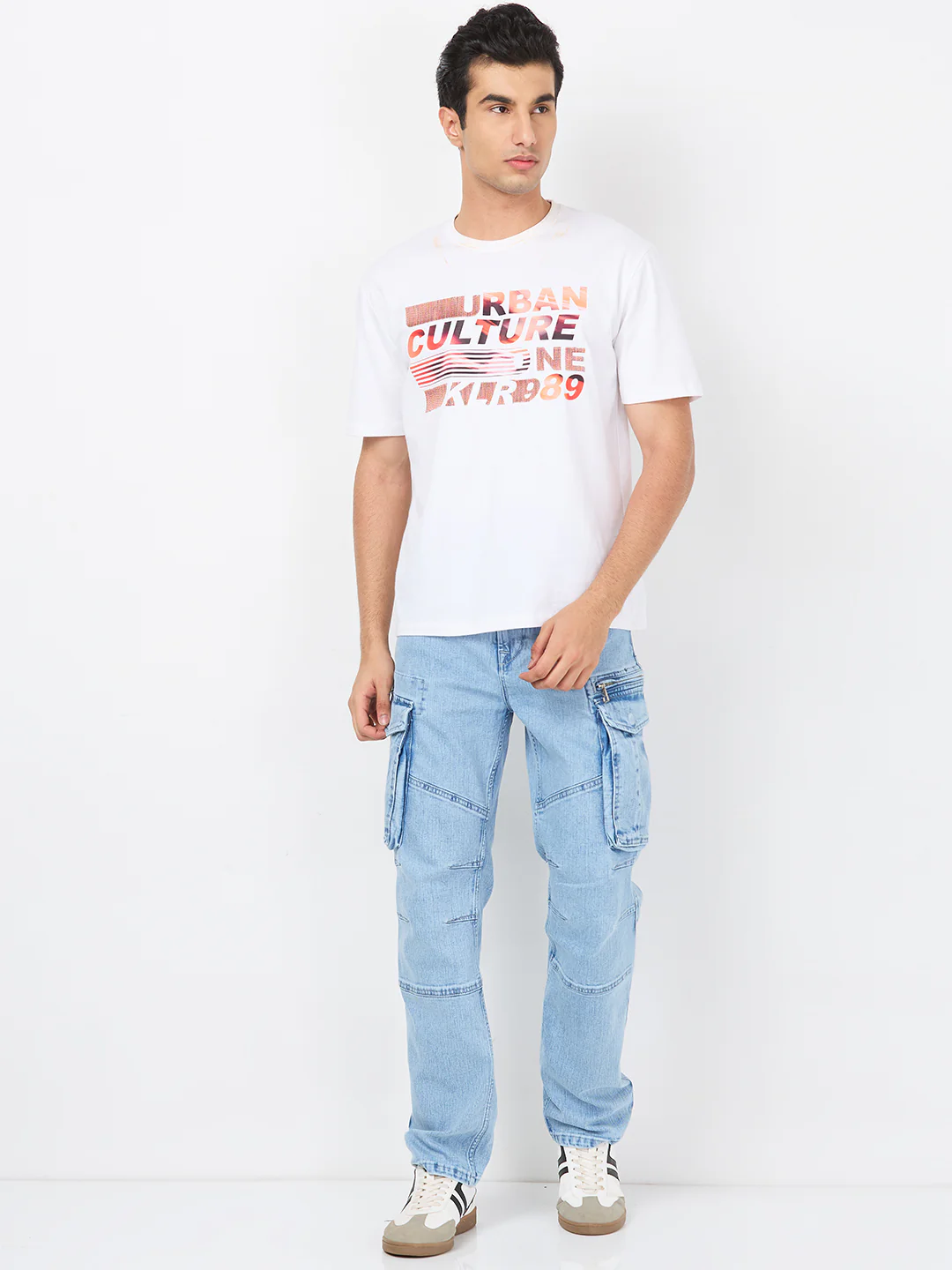 Killer Men Light Blue Loose Fit Jeans - Image 4