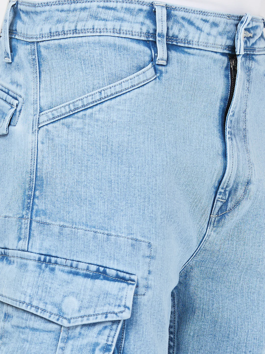 Killer Men Light Blue Loose Fit Jeans - Image 7