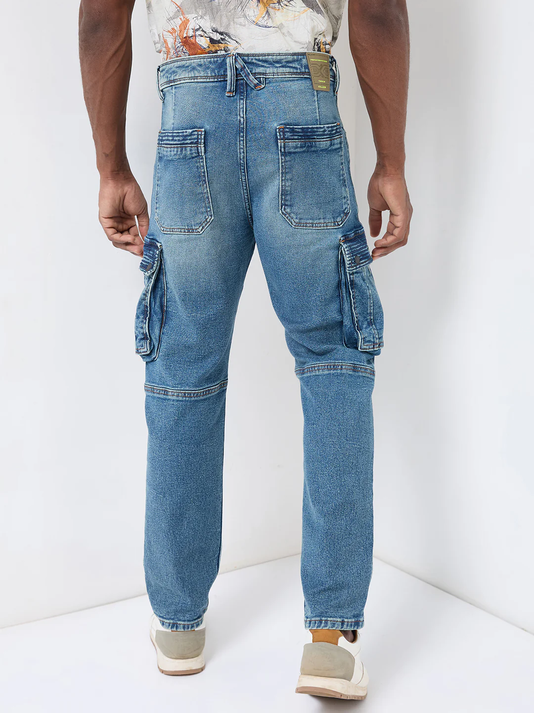 Killer Men Light Blue Loose Fit Jeans - Image 5