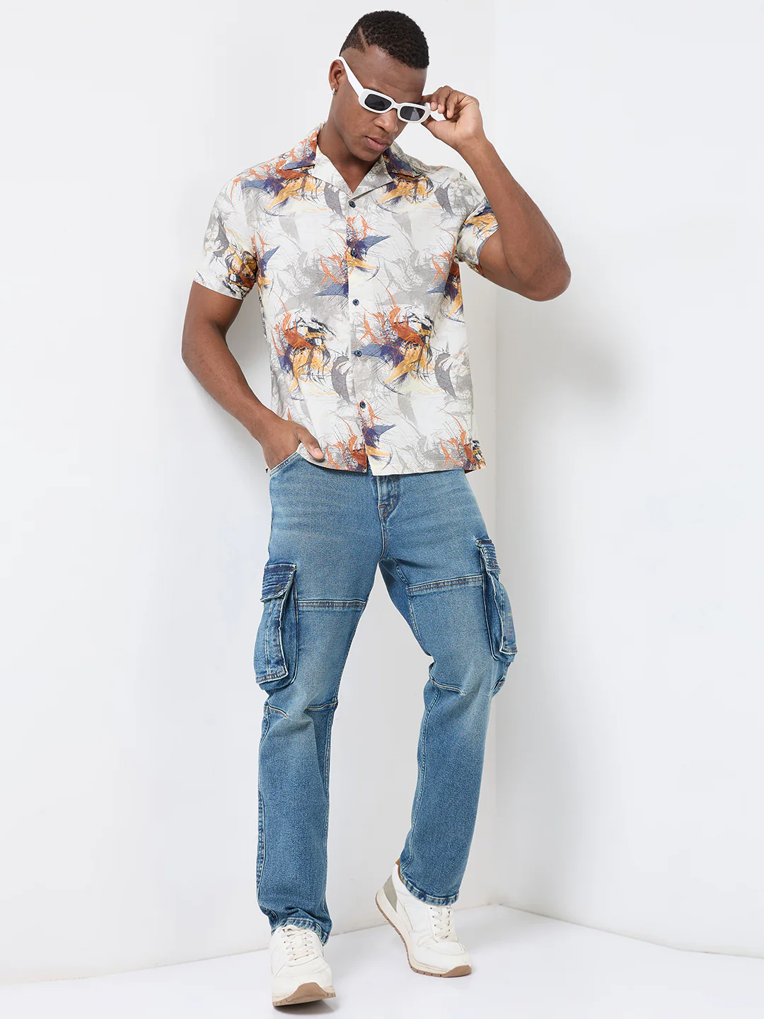 Killer Men Light Blue Loose Fit Jeans - Image 8