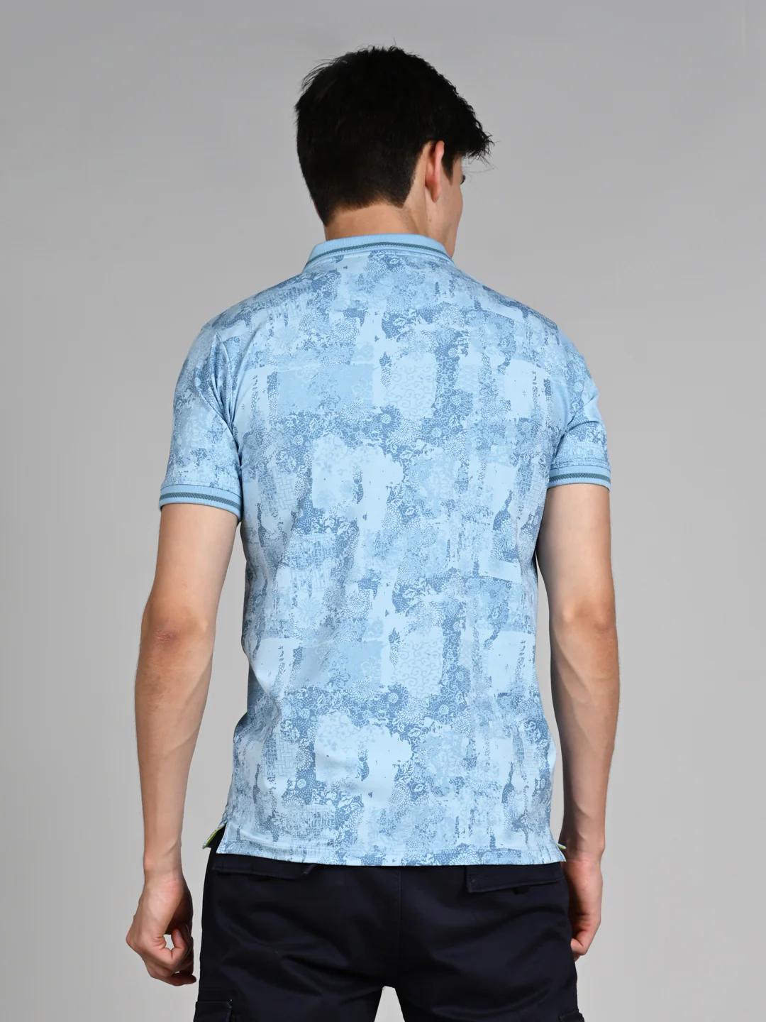 Killer Men Light Blue Printed Slim Fit T-Shirt - Image 7