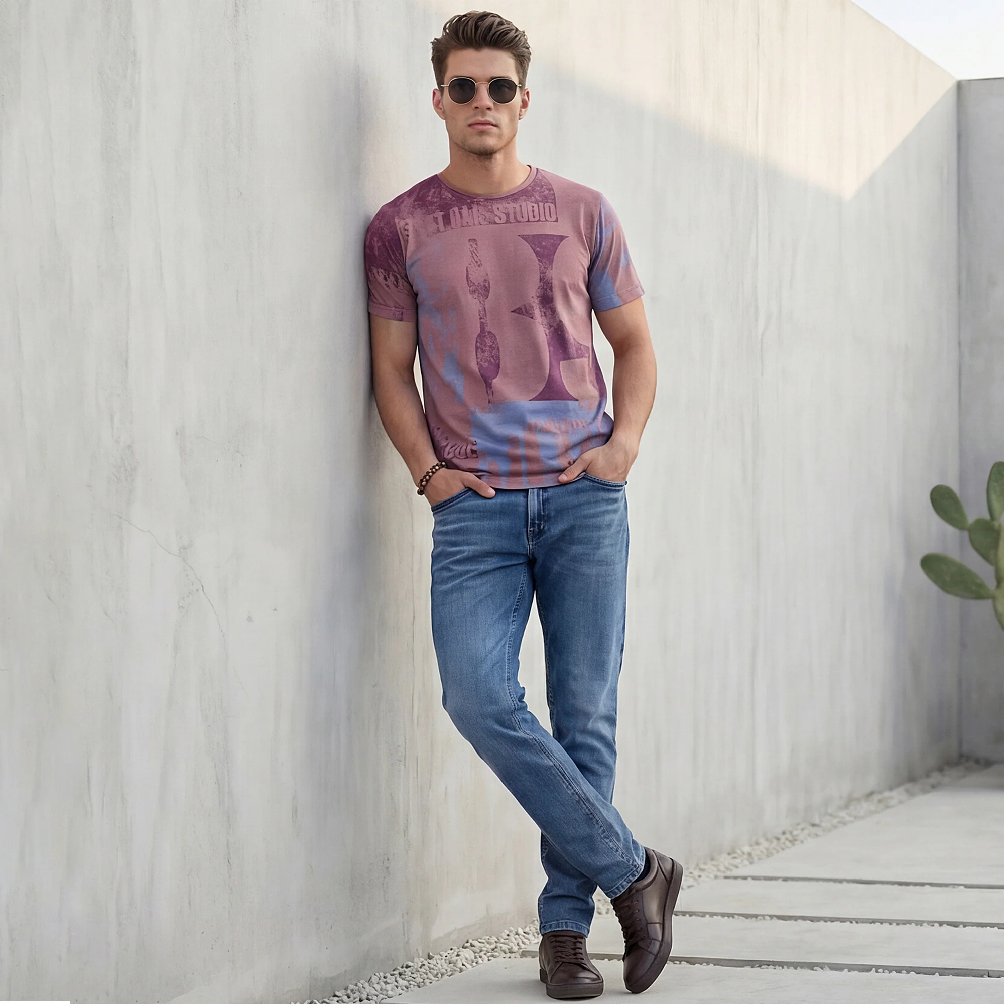 Killer Men Light Blue Solid Slim Fit Jeans