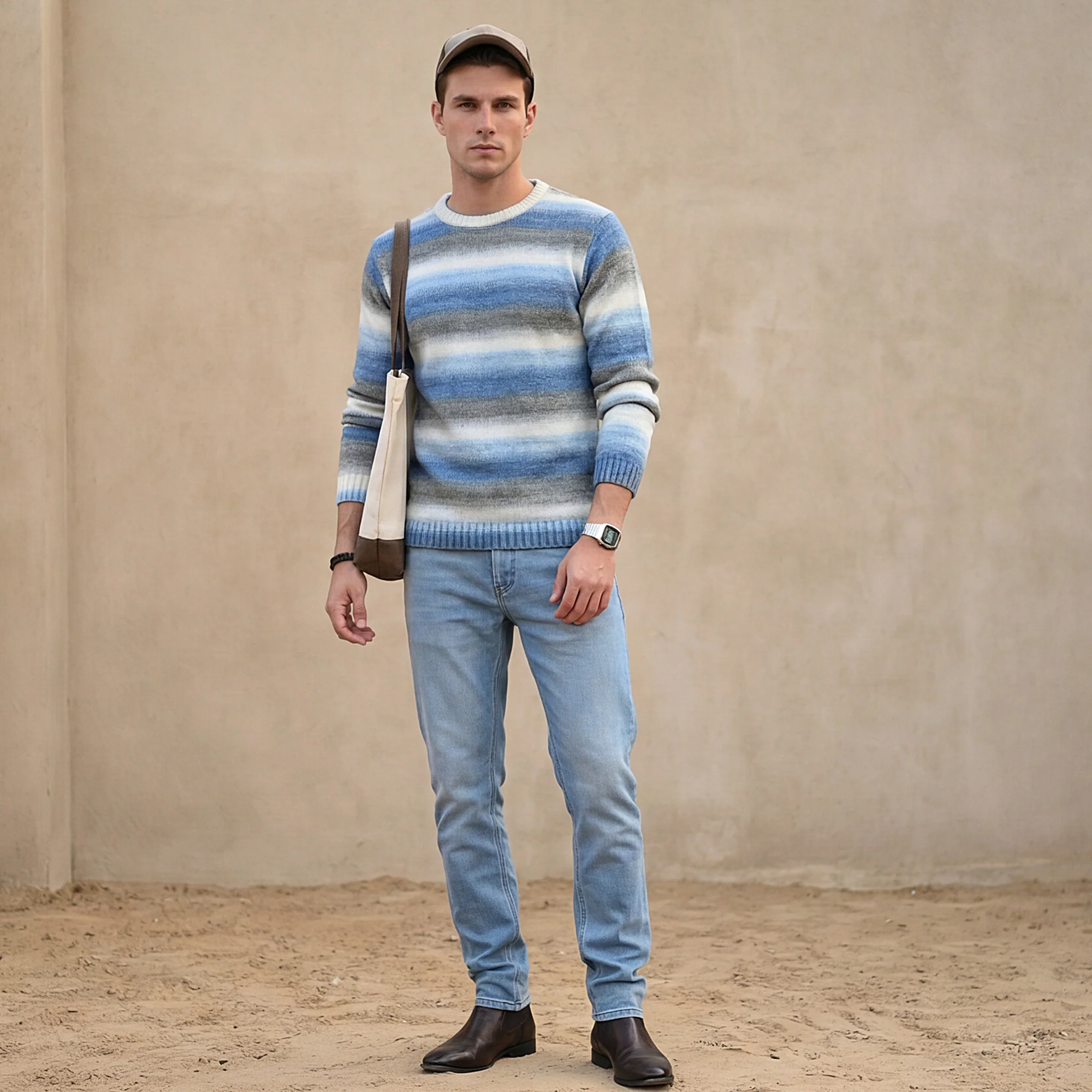 Killer Men Light Blue Solid Slim Fit Jeans