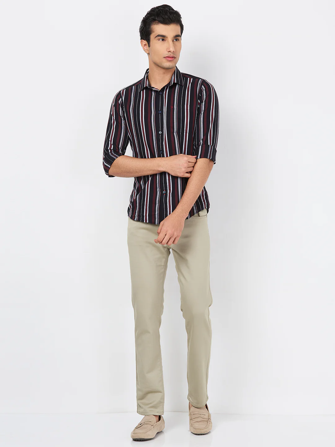 Killer Men Light Green Ankle Fit Pants - Image 4