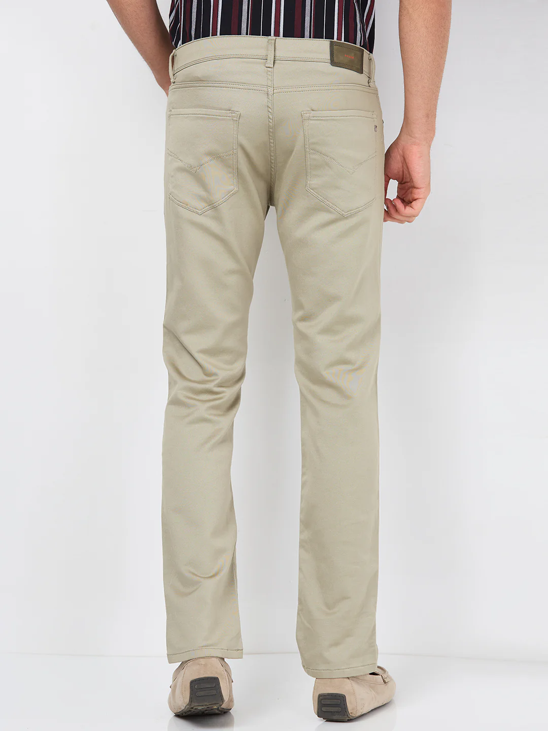 Killer Men Light Green Ankle Fit Pants - Image 5
