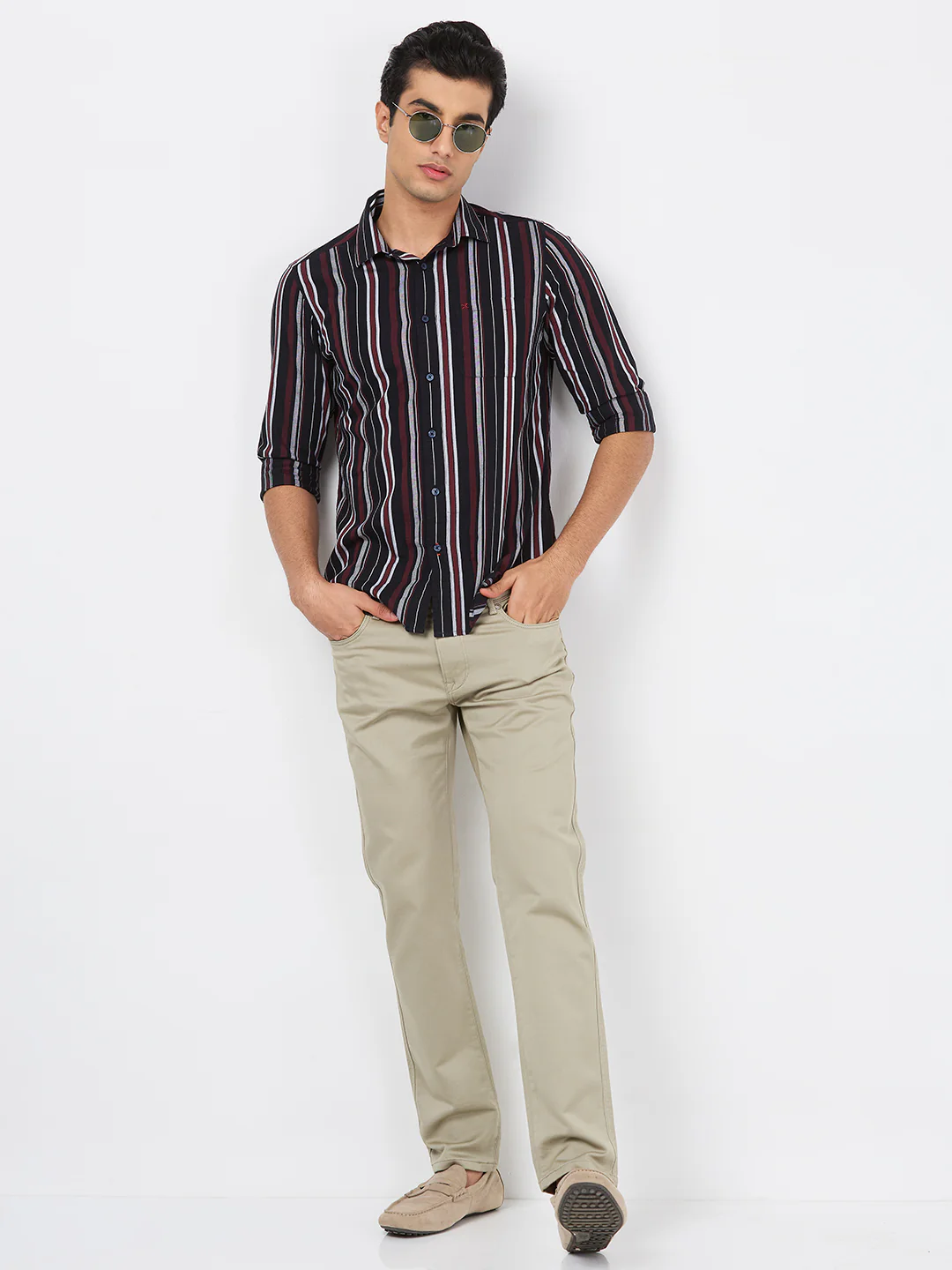 Killer Men Light Green Ankle Fit Pants - Image 8