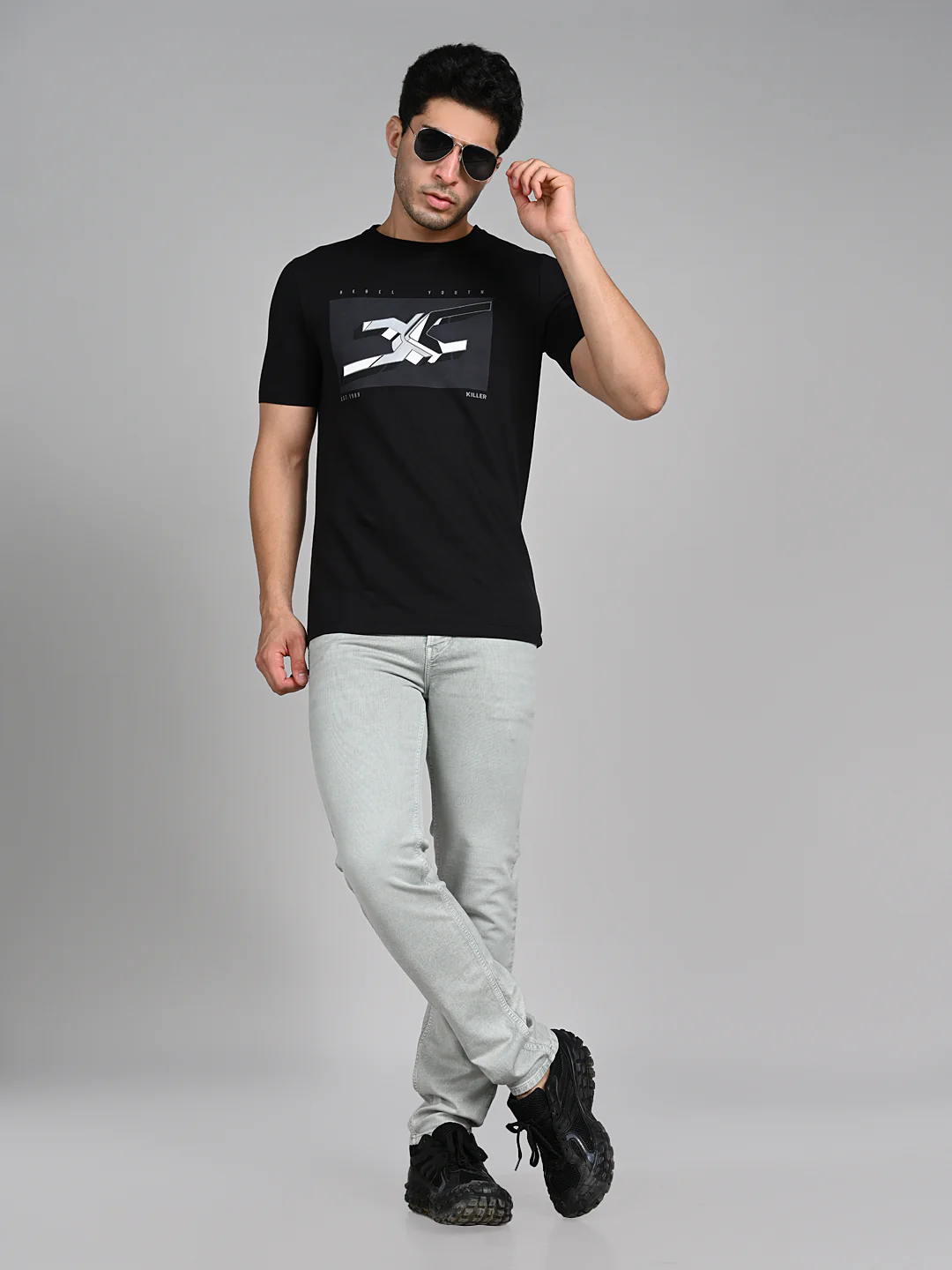 Killer Men Light Green Slim Fit Jeans - Image 3