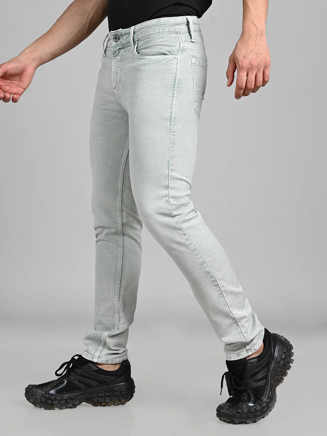 Killer Men Light Green Slim Fit Jeans - Image 6