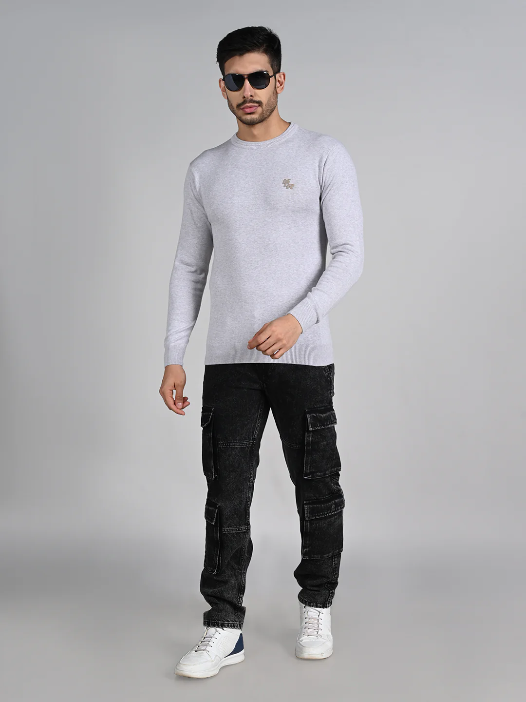 Killer Men Light Grey Flat Knits - Image 3