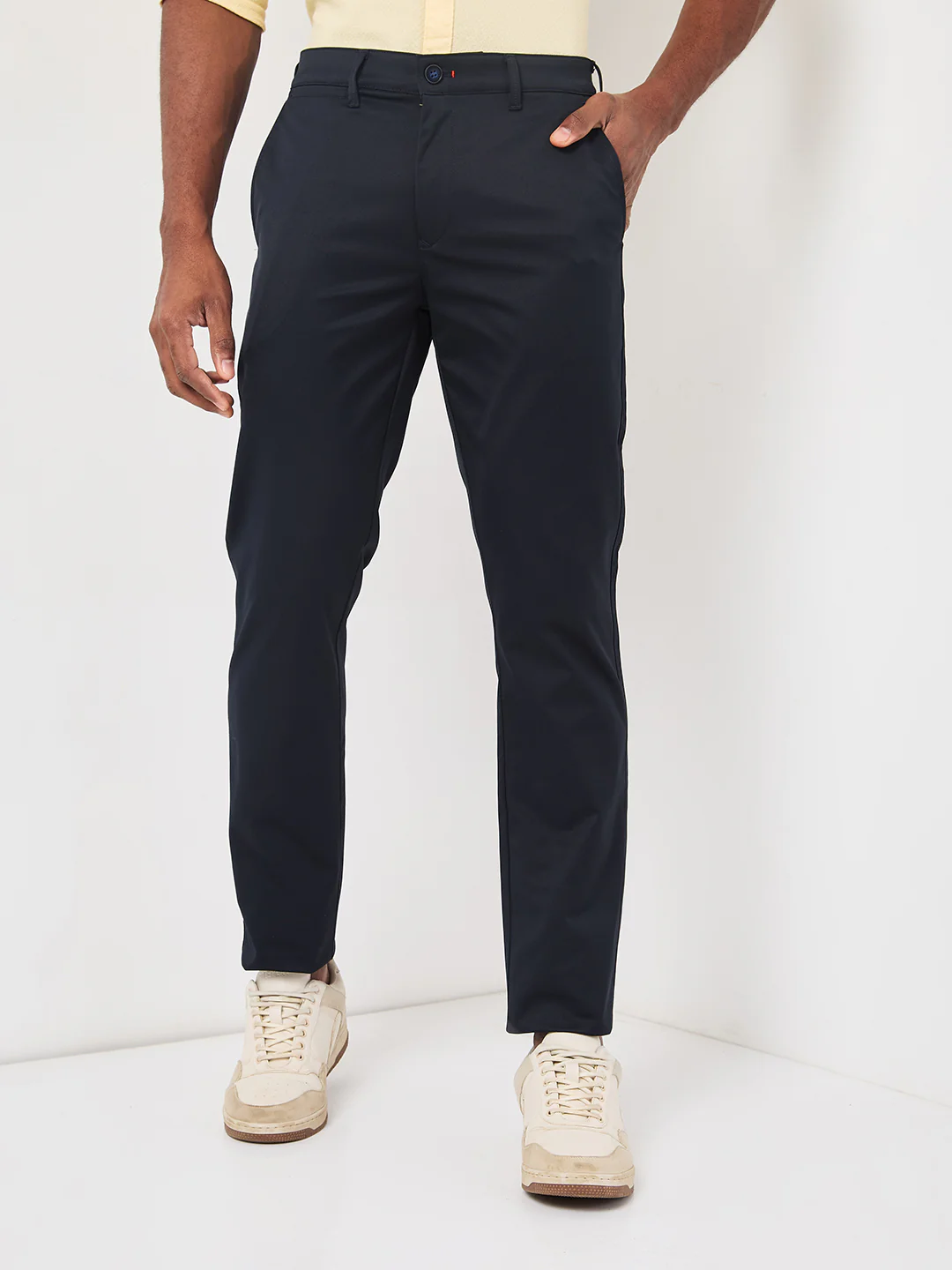 Killer Men Navy Slim Fit Trousers - Image 3