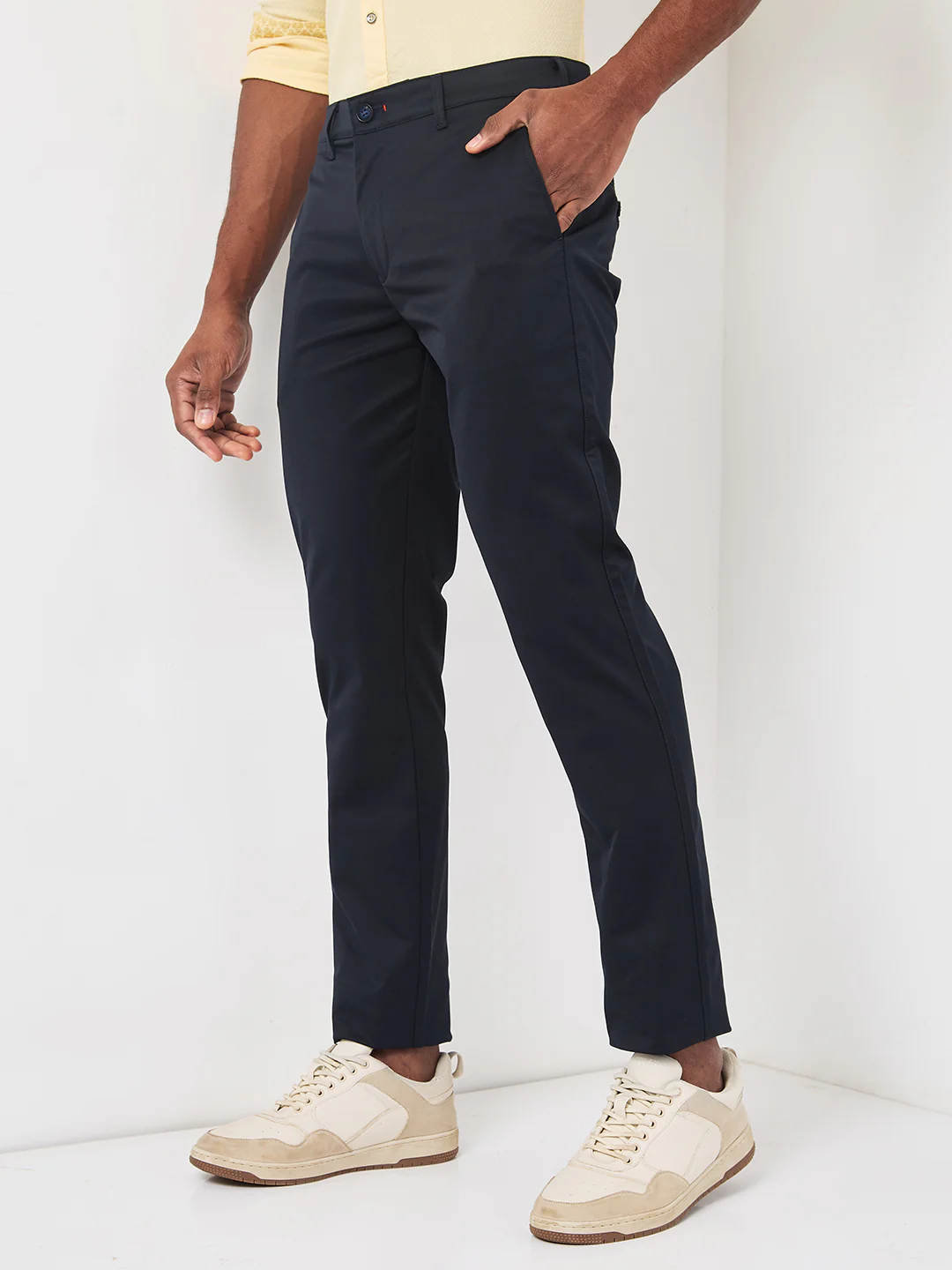 Killer Men Navy Slim Fit Trousers - Image 6