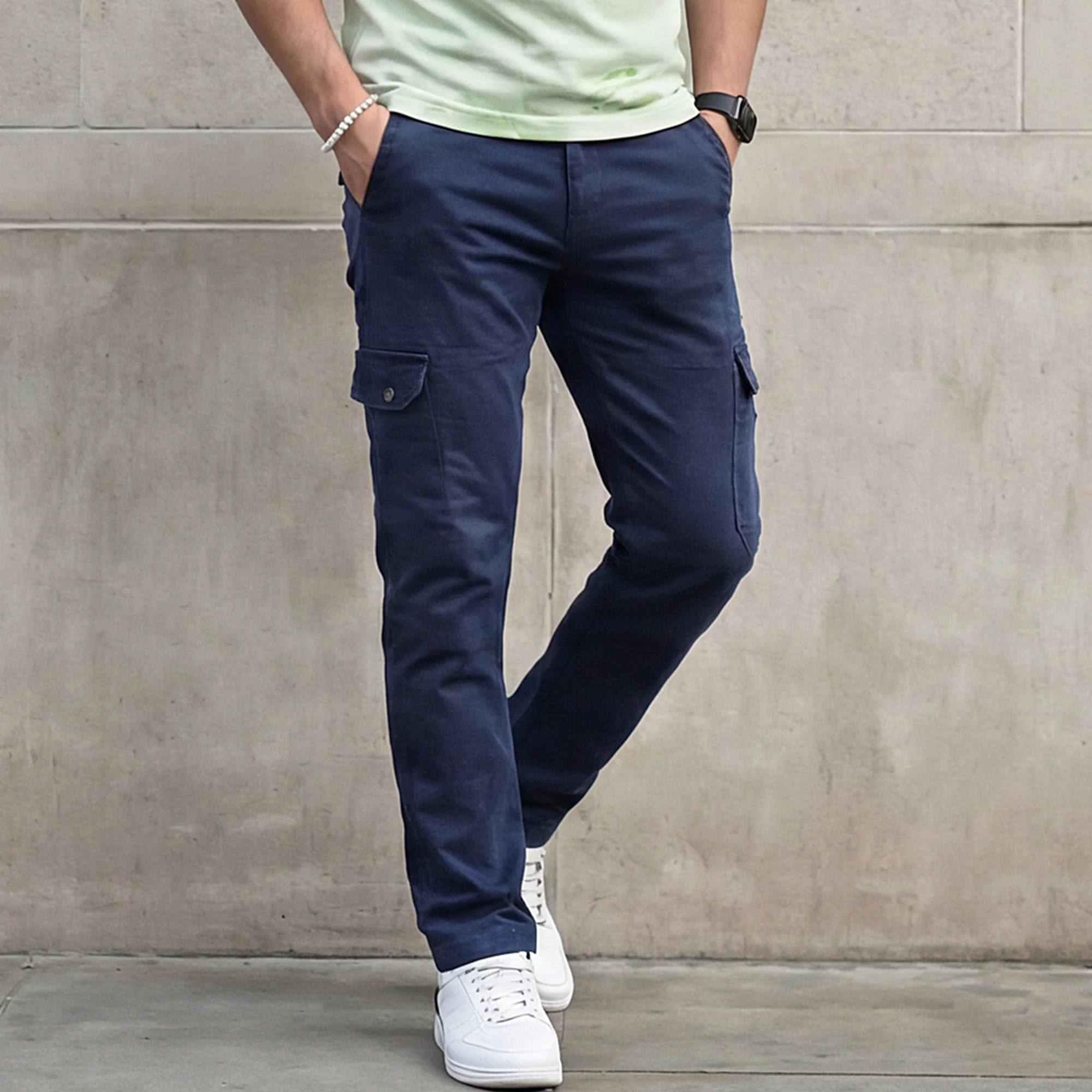 Killer Men Navy Solid Cargo - Image 2