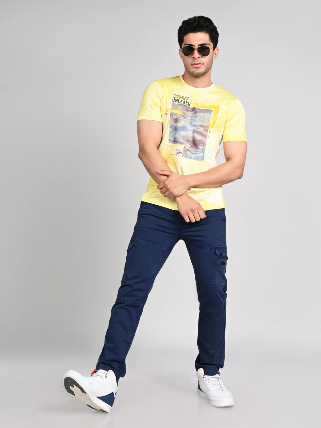 Killer Men Navy Solid Cargo - Image 3