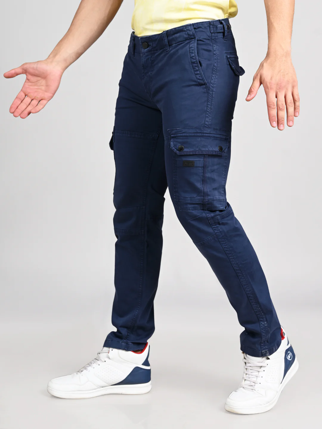 Killer Men Navy Solid Cargo - Image 5