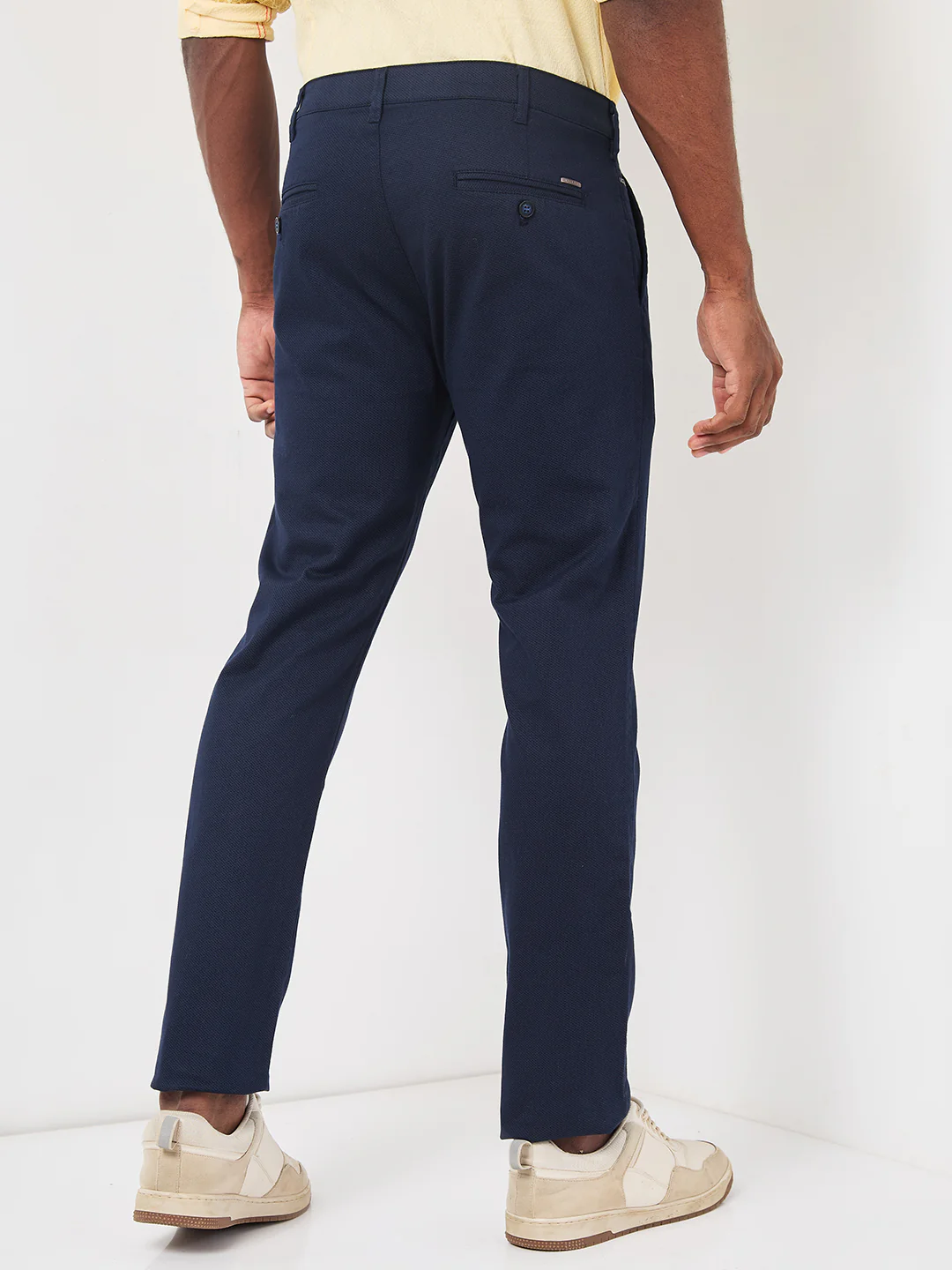 Killer Men Navy Straight Fit Trousers - Image 5