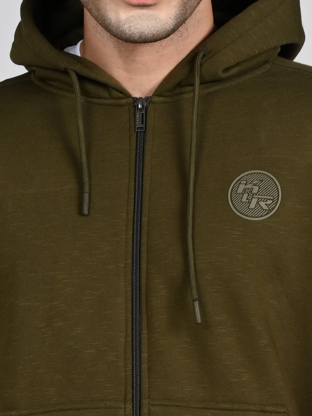 Killer Men Olive Hooded Sweat Shirts - Image 8