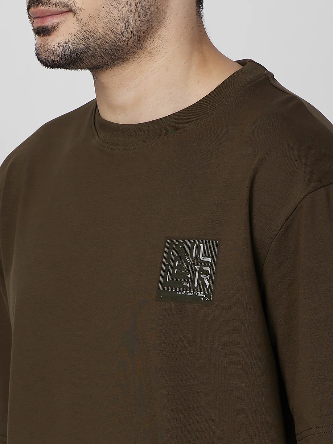 Killer Men Olive Round Neck T-Shirts - Image 7
