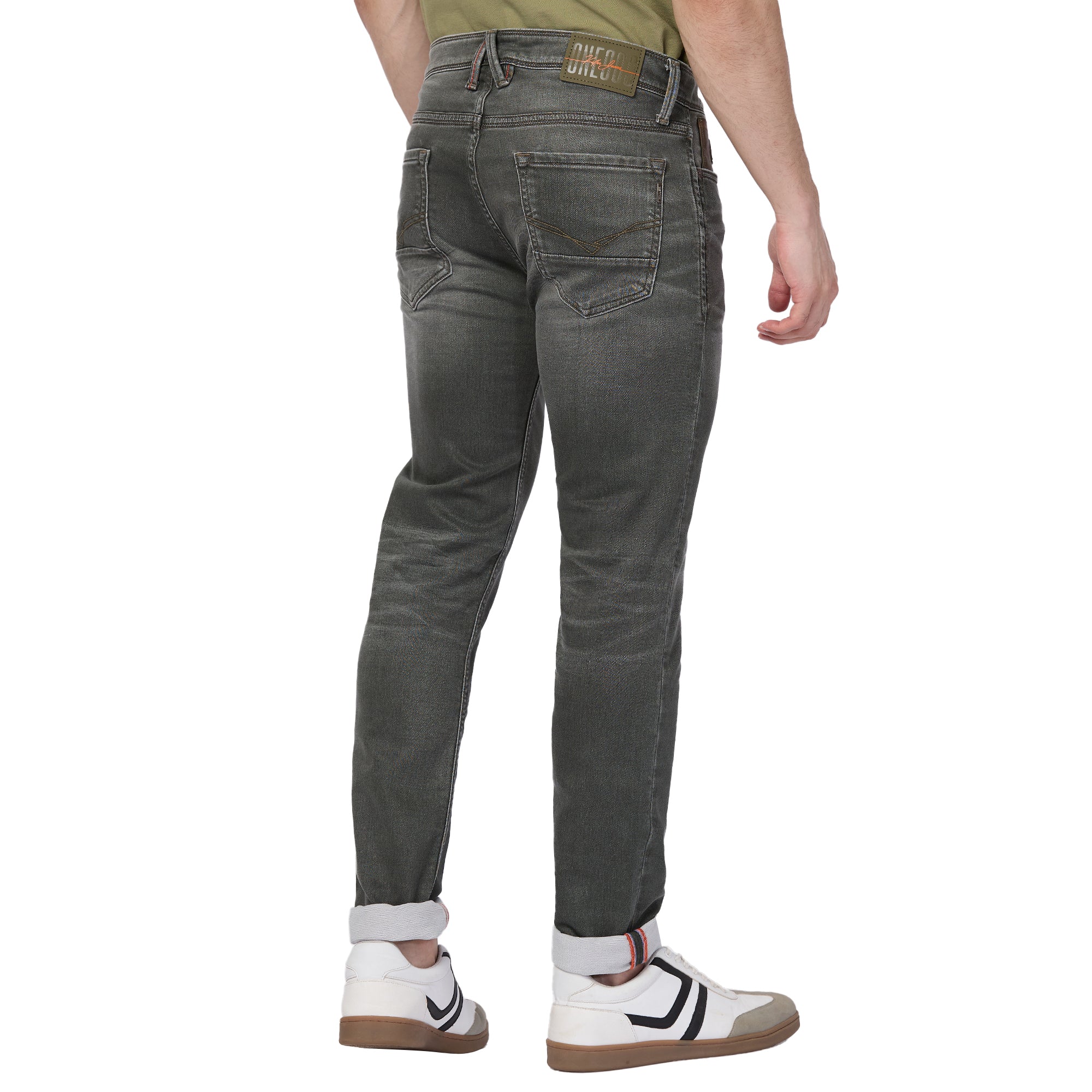 Killer Men Olive Slim Fit Jeans - Image 5