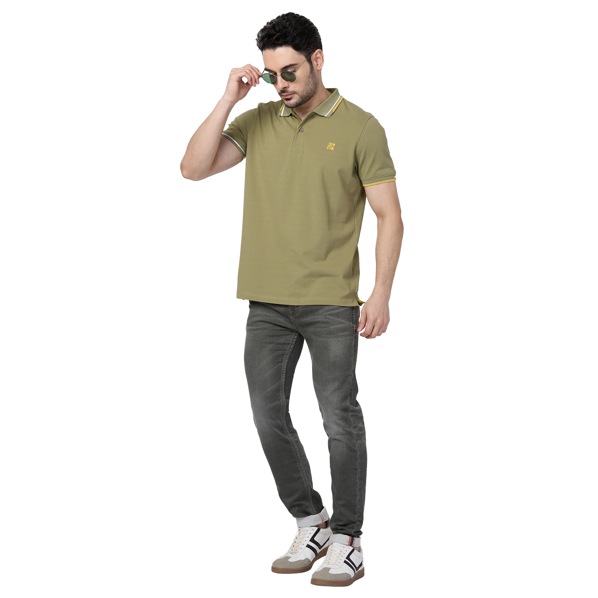 Killer Men Olive Slim Fit Jeans - Image 8