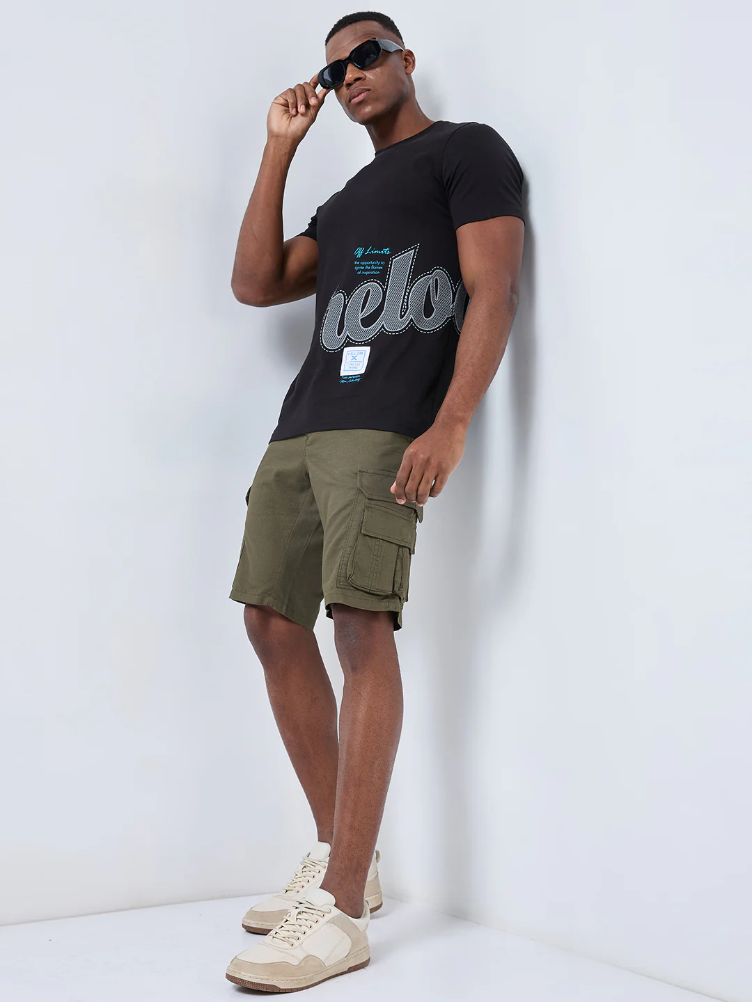 Killer Men Olive Solid Shorts - Image 8
