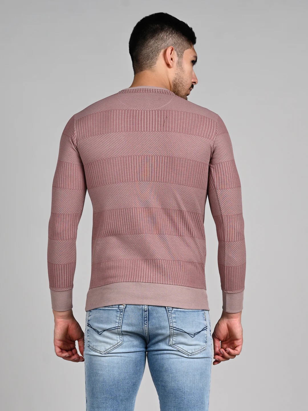 Killer Men Pink Printed Slim Fit T-Shirts - Image 7