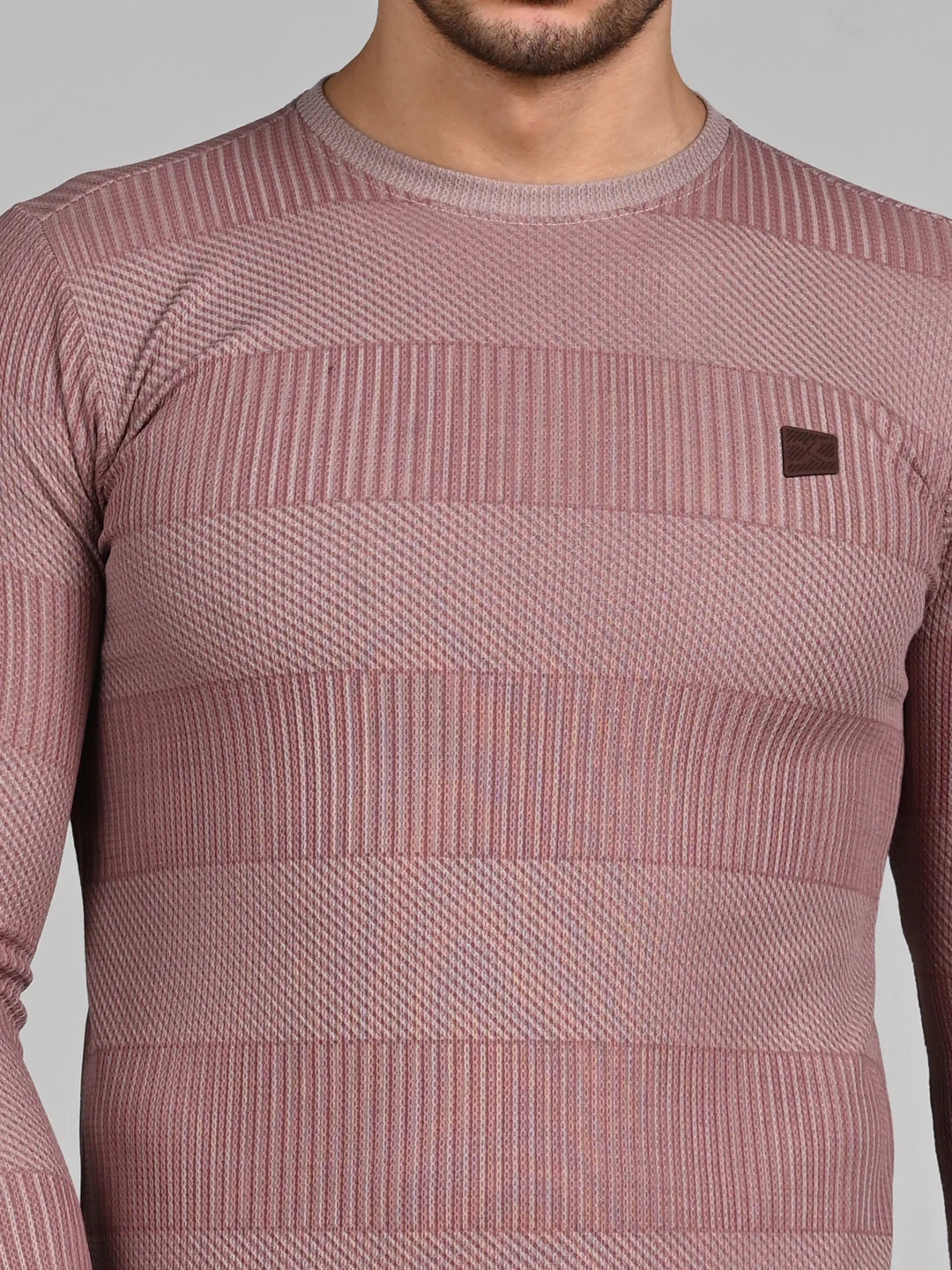 Killer Men Pink Printed Slim Fit T-Shirts - Image 8