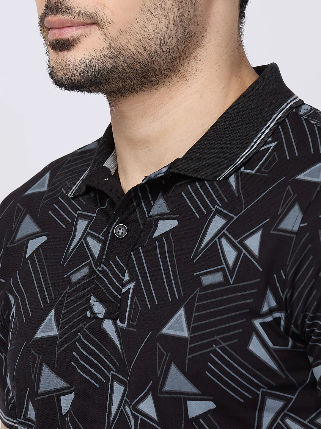 Killer Men Black Printed Slim Fit T-Shirts - Image 7