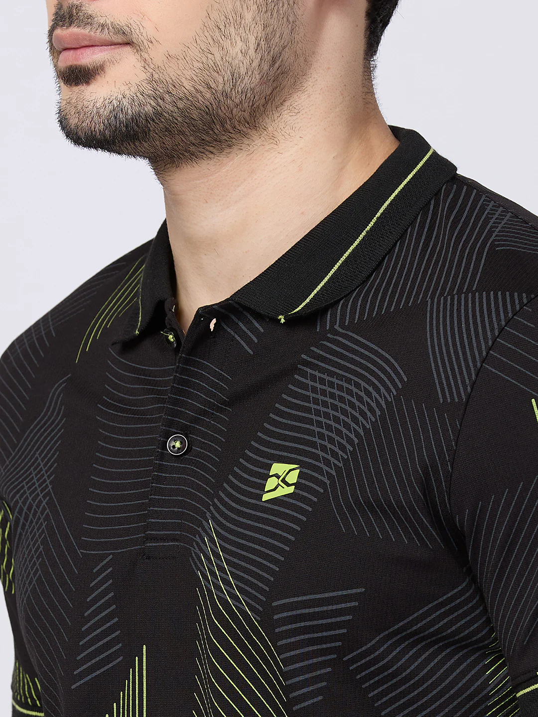 Killer Men Black Printed Slim Fit T-Shirts - Image 7