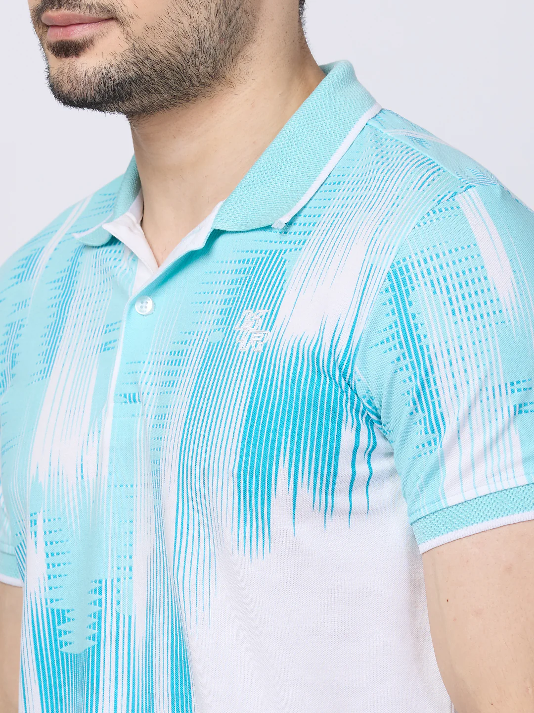 Killer Men Light Green Printed Slim Fit T-Shirts - Image 7
