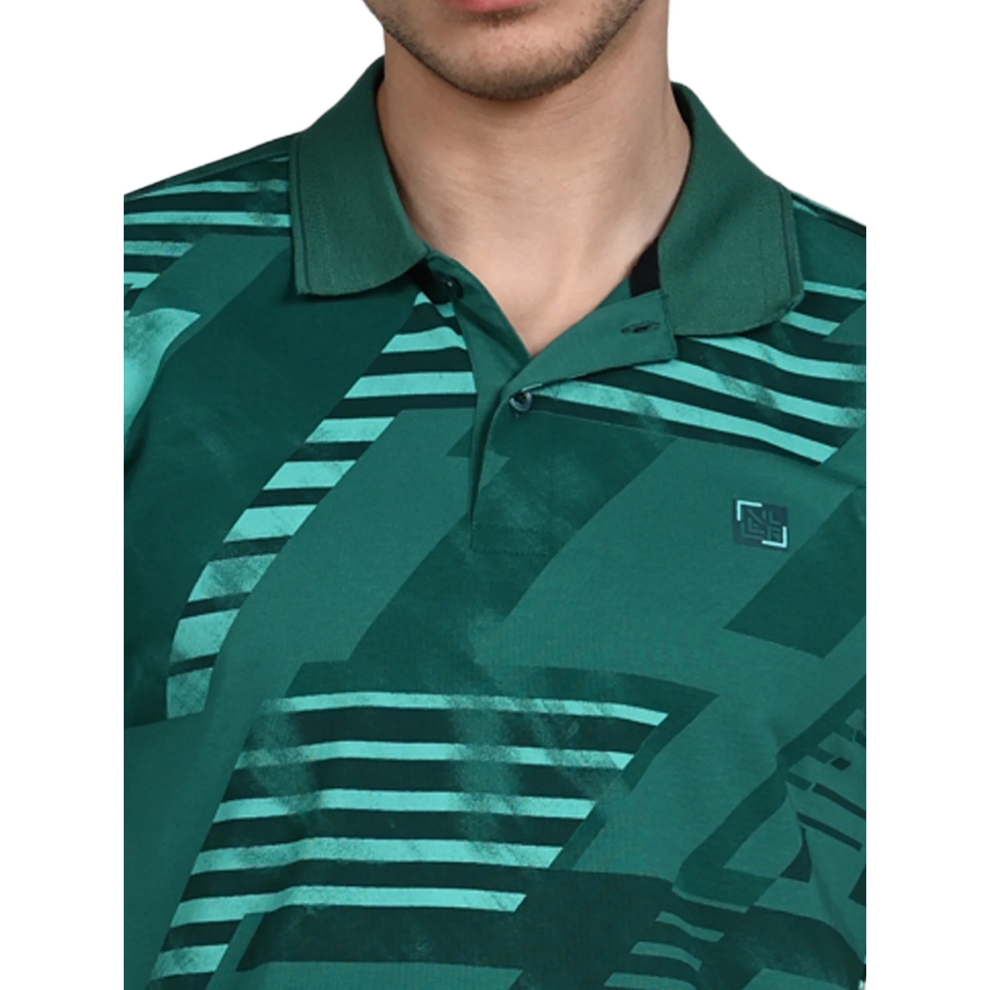 Killer Men Green Printed Slim Fit T-Shirt - Image 8