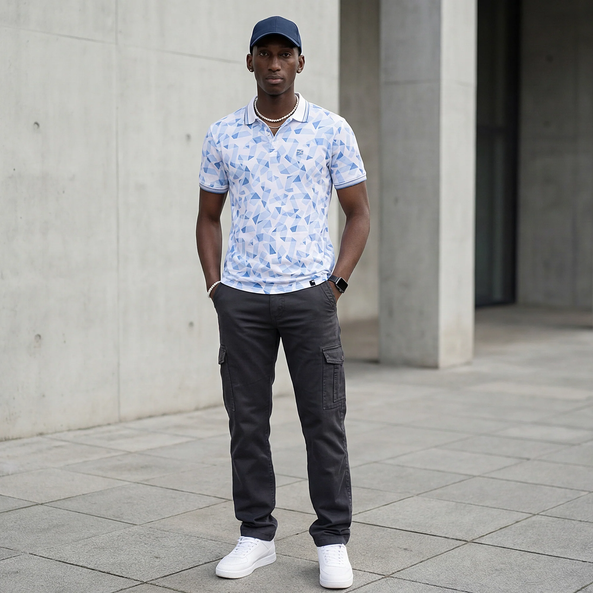 Killer Men White Printed Slim Fit T-Shirts